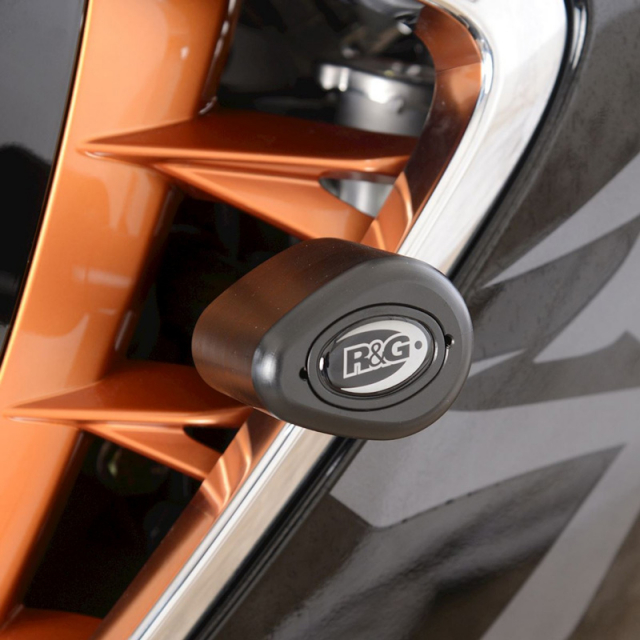 R&G CP0521BL Aero Style Crash Protectors, No-Drill for Suzuki