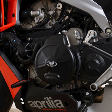 view R&G ECC0320R Engine Case Cover, LHS for Aprilia RS660 / Tuono 660 '21- Tuareg 660 '22-