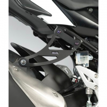 view R&G EH0050BK Exhaust Hanger, Black for Suzuki GSR750 (2011-2016)