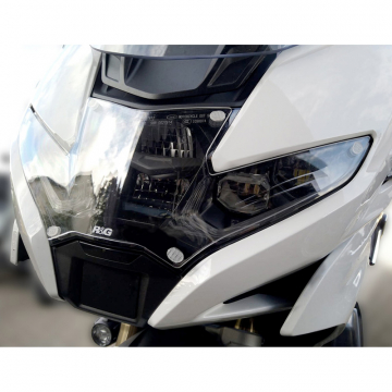R&G HLS0140CL Headlight Shield, Clear for BMW R1250RT (2019-)
