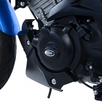 view R&G KEC0111BK Engine Case Cover Kit for Suzuki GSX-S125, GSX-R125 (2017-)