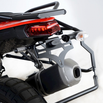 R&G LP0293BK Tail Tidy for Yamaha Tenere 700 (2019-) with hard luggage rack