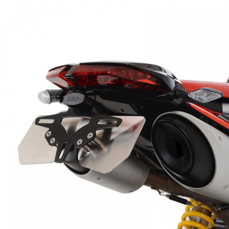 Ducati hypermotard 820 2013 on 939 2016 on black R&G racing tail tidy