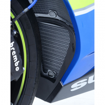 view R&G OCG0030BK Oil Cooler Guard, Black for Suzuki GSX-R1000 / R (2017-2019)