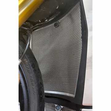 view R&G RAD0229BK Radiator Guard, Black for Ducati Panigale V4, V4S (2017-)
