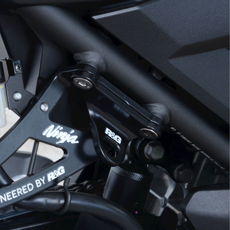 R&G TH0021BK Tie-Down Hooks, Black for Kawasaki Ninja 400/250