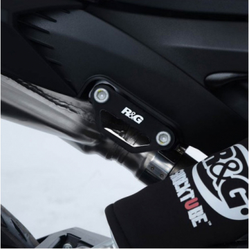 view R&G TH0023BK Tie-Down Hooks, Black for Aprilia Shiver 900 (2017-current)