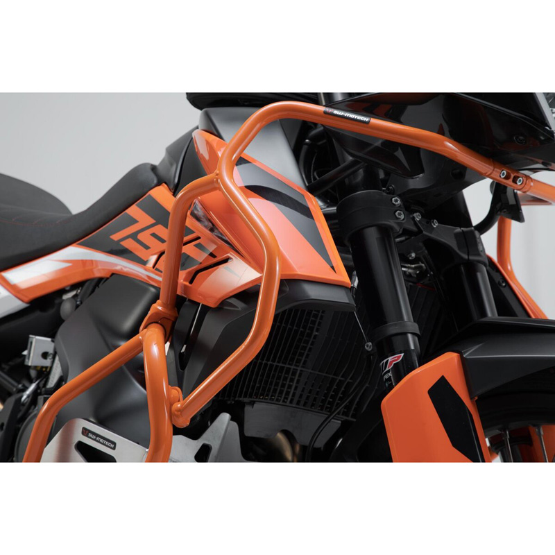 SwMotech SBL.04.521.10100/EB Upper Crash Bars, Orange for KTM 790/890