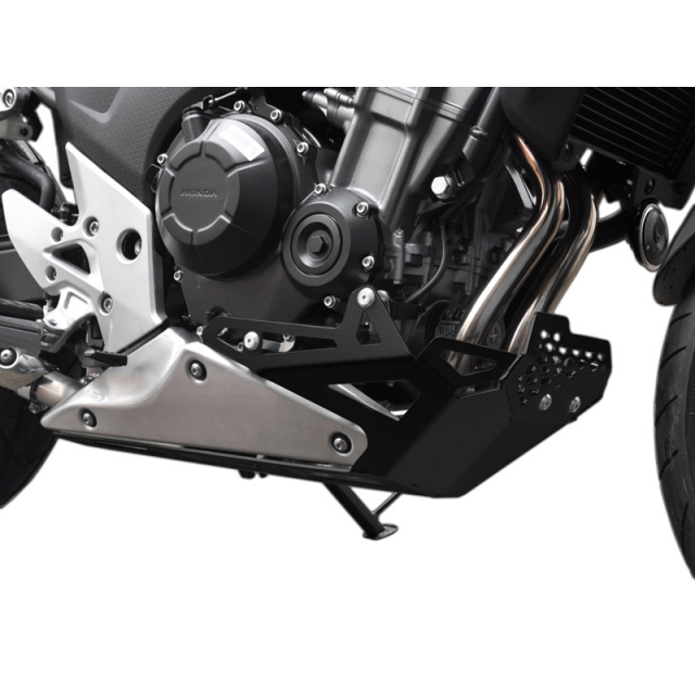 Zieger 10001427 Skid Plate, Black for Honda CB500X (2013-2016