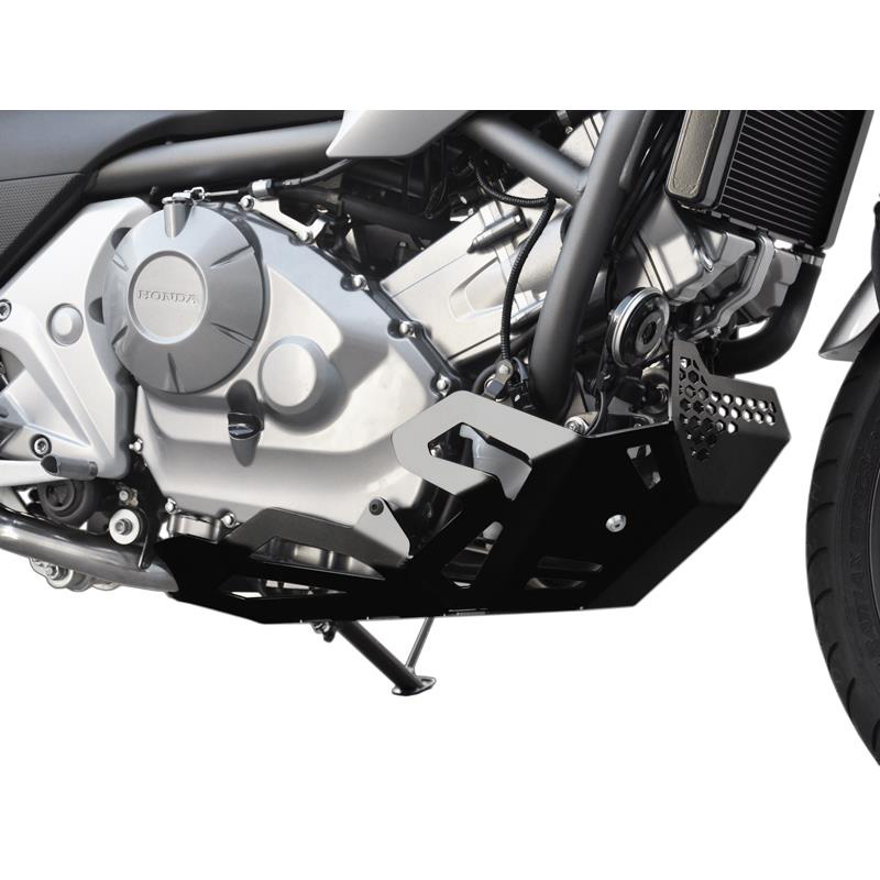 Zieger 10001430 Skid Plate, Black for Honda NC700 S/X '12-'14