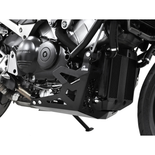 Zieger 10001433 Skid Plate, Black for Honda VFR800X Crossrunner