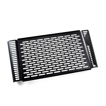 view Zieger 10001841 Radiator Guard, Black for Triumph Speed Triple 1050