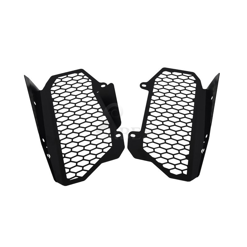 Zieger 10001872 Radiator Guard, Black for Honda Africa Twin