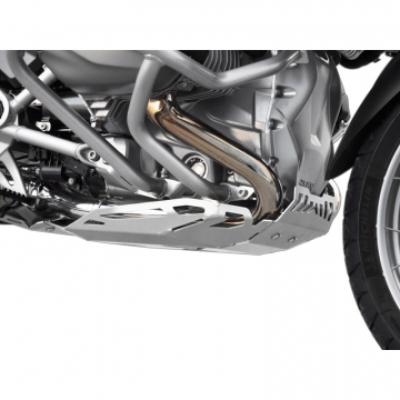Zieger 10001960 Skid Plate, Silver for BMW R1200GS '13-'18 & Adventure '14-'18