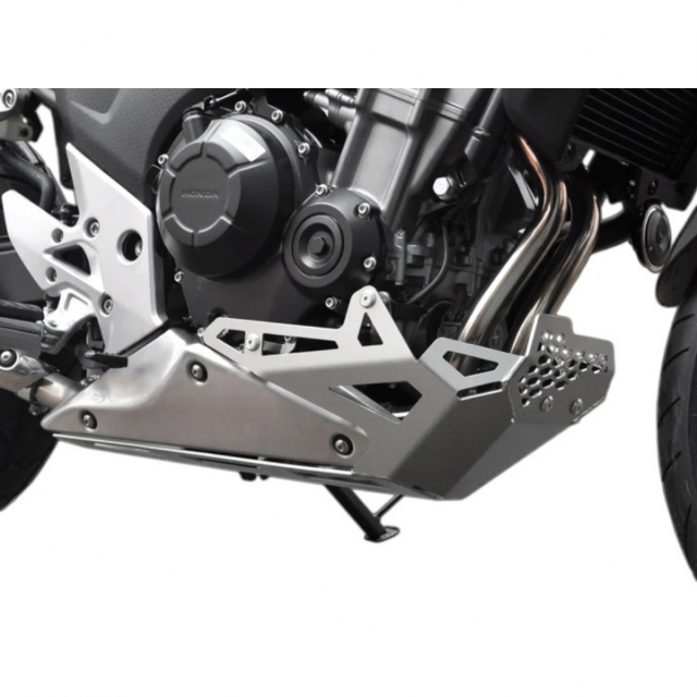 Zieger 10001967 Skid Plate, Silver for Honda CB500X (2013-2016