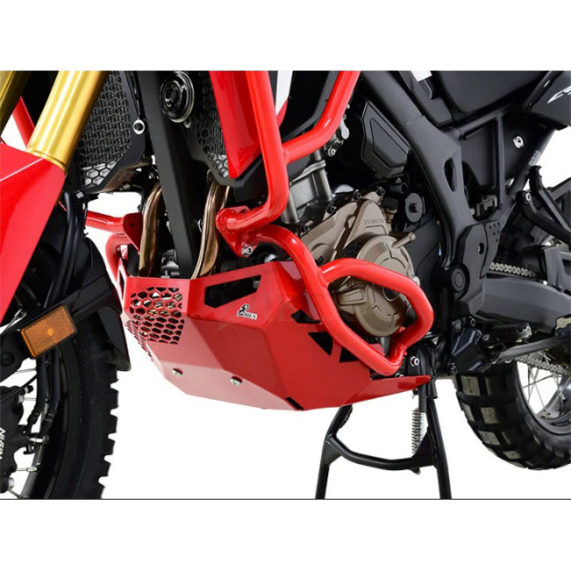Zieger 10001969 Skid Plate, Red for Honda CRF1000L Africa Twin
