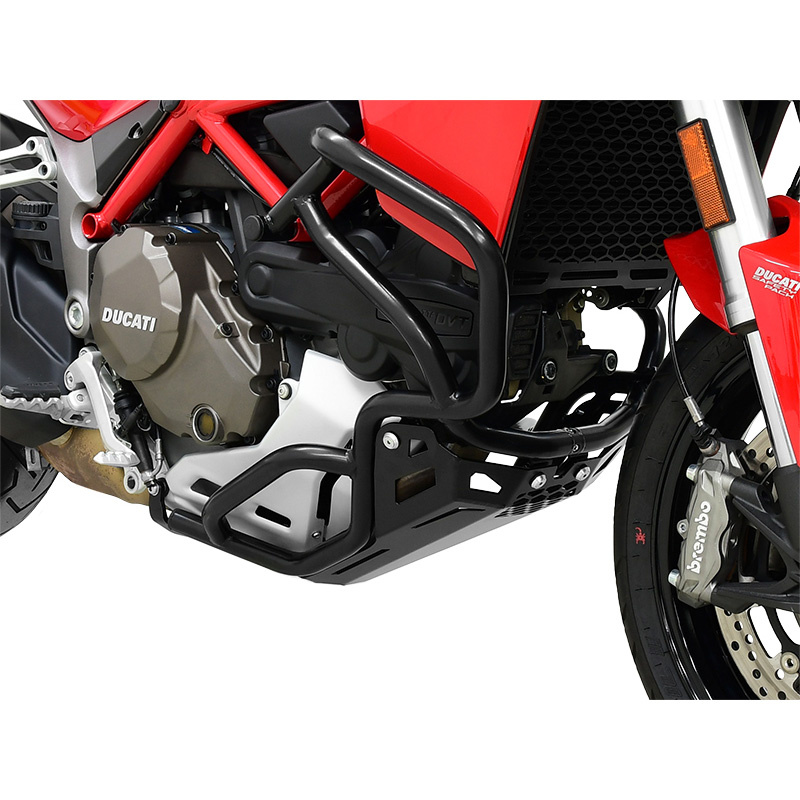 Zieger 10002921 Skid Plate, Black for Ducati Multistrada 1200