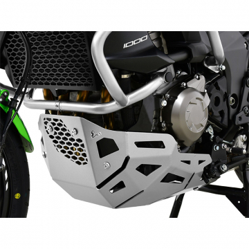 view Zieger 10003051 Skid Plate, Silver for Kawasaki Versys 1000 '15-'18