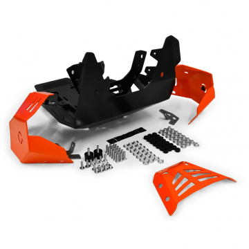 view Zieger 10006612 Skid Plate, Orange for KTM 790 Adventure (2019-)