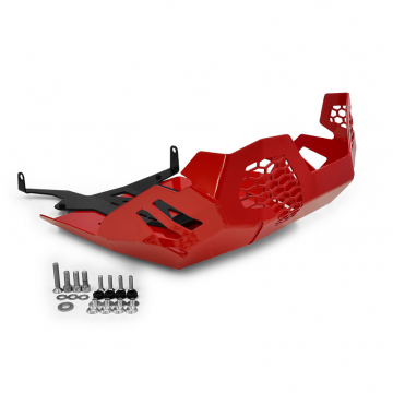 view Zieger 10006911 Skid Plate, Red for Honda CRF1100DL Africa Twin (2020-)