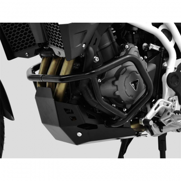 view Zieger 10008142 Lower CrashBars, Black for Triumph Tiger 900 models (2020-)