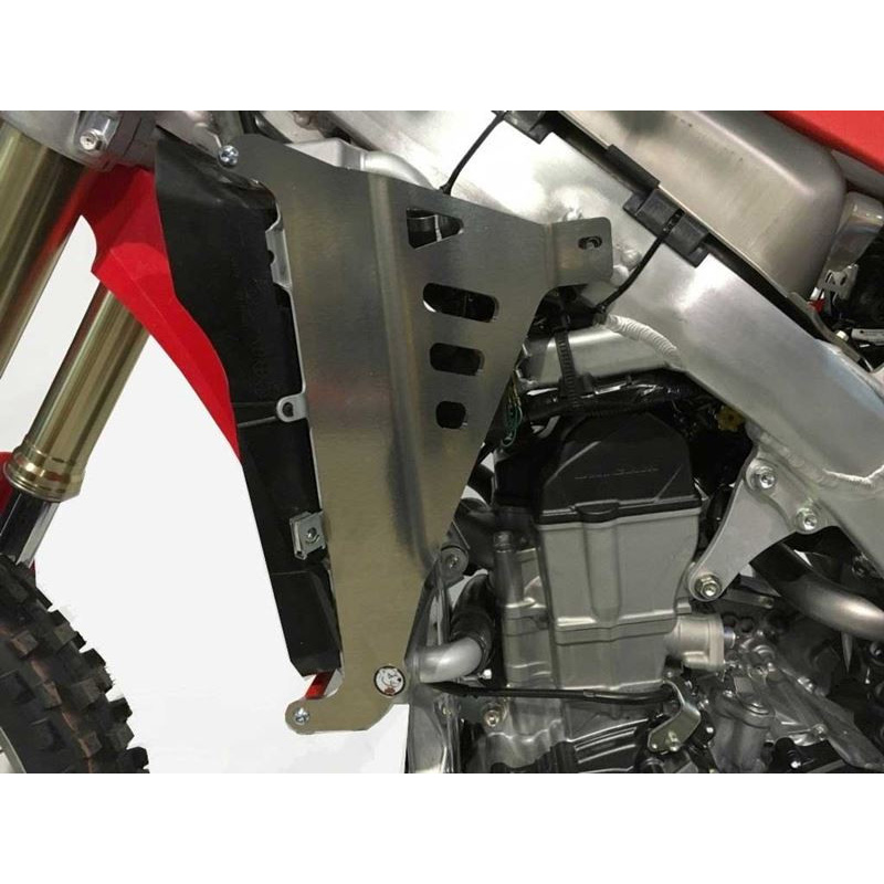 AXP AX1417 Radiator Braces, Red for Honda CRF450R / CRF450RX '17'20