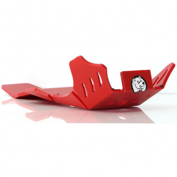 view AXP AX1592 Xtrem Skid Plate, Red for Gas-Gas EC250 / EC300 (2021-)