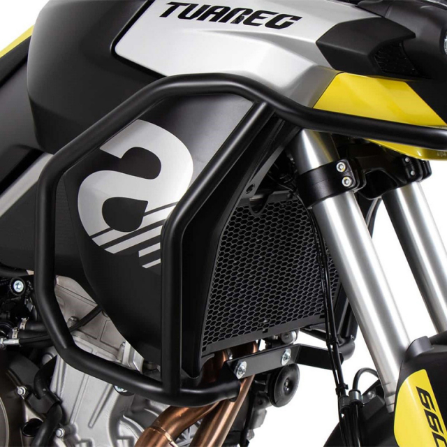 Hepco & Becker 502.7599 00 01 Crashbars, Black for Aprilia Tuareg