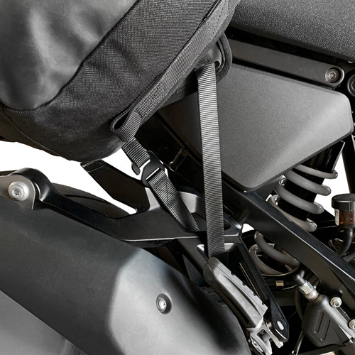 OS-BASE straps mounted on the plastic side panels