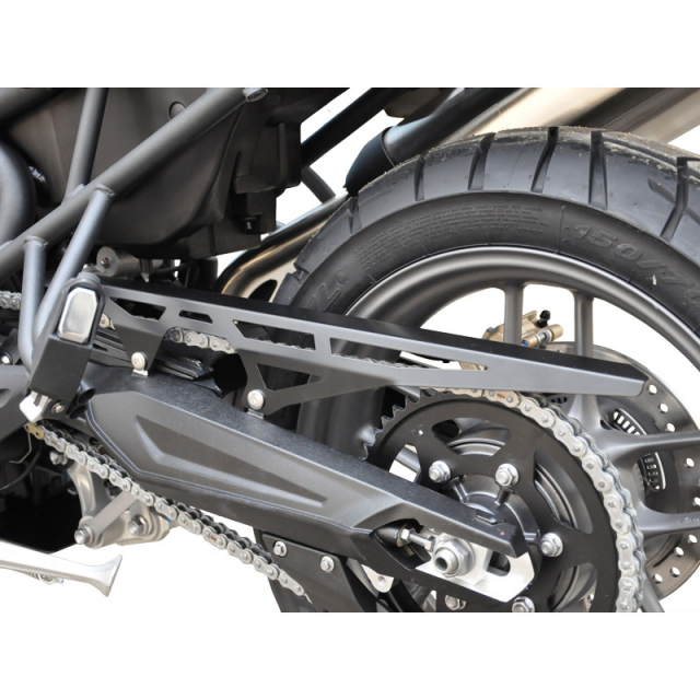 Zieger 10000929 Chain Guard, Black for Triumph Tiger 800 / XC
