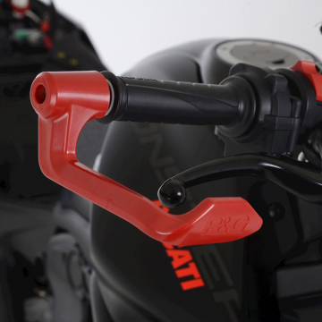 view R&G BLG0039RE Brake Lever Guard, Red for Kawasaki Ninja ZX-10R / ZX-10RR (2021-)