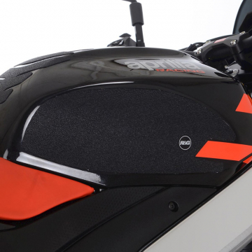 R&G EZRG007BL Tank Traction Grips, Black for Aprilia Tuono V4 1100 (2021-)