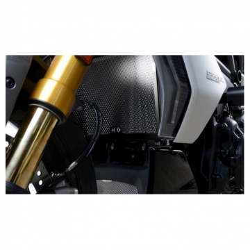 view R&G RAD0278TI Radiator Guard, Titanium for Ducati Diavel 1260 (S) (2021-2023)
