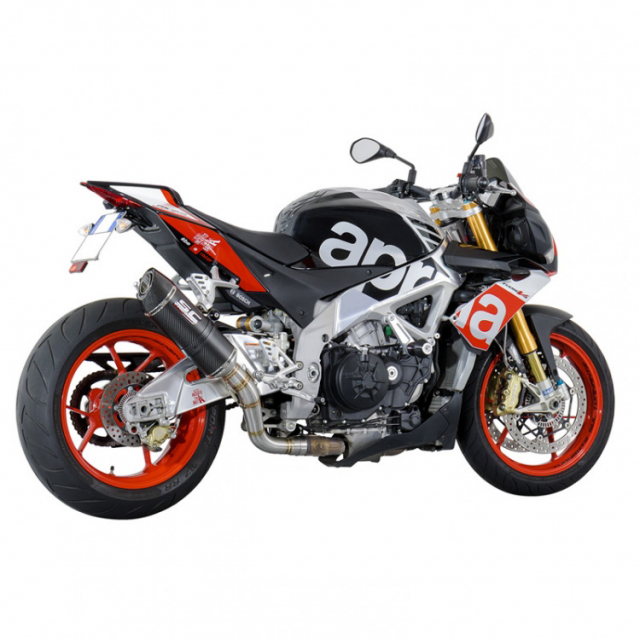 SC-Project A07-01C Oval Exhaust for Aprilia Tuono V4 1100 Factory 