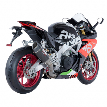 view SC-Project A18-T90C SC1-R Slip-on Exhaust, Carbon Fiber for Aprilia RSV4 RF / RR '18-'20