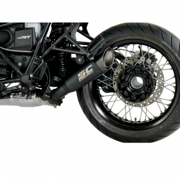 view SC-Project B18-T41MB S1 Slip-on Exhaust, Black for BMW R NineT '14-'19