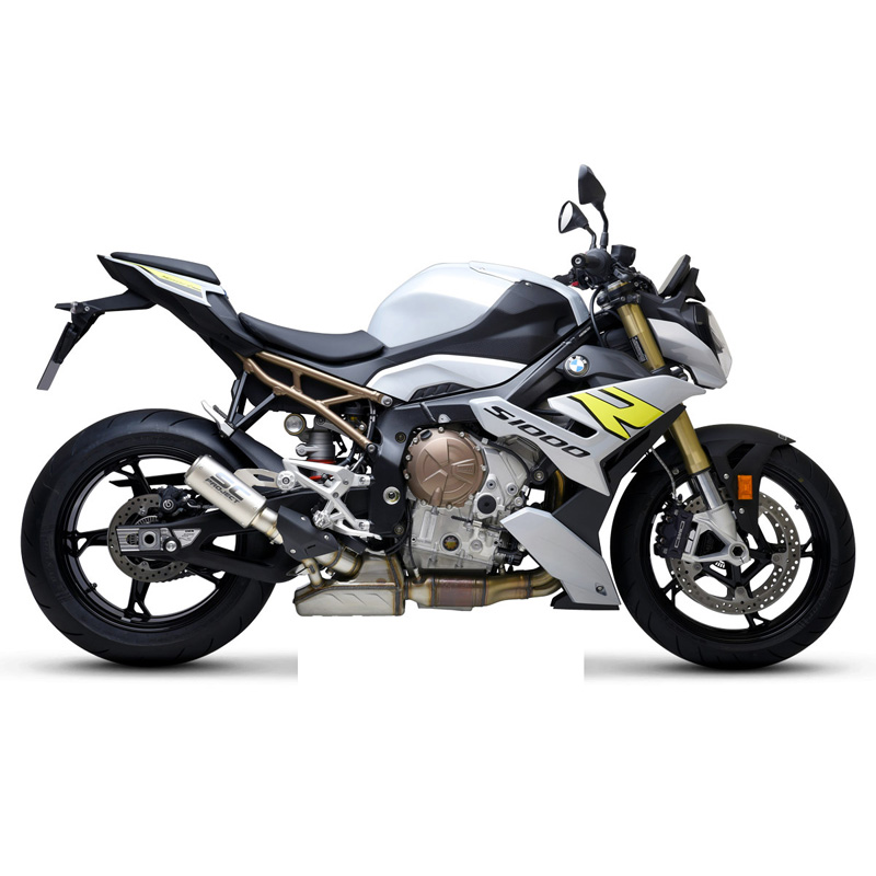 SCProject B3938TR CRT Slipon Exhaust, Titanium for BMW S1000R (2021