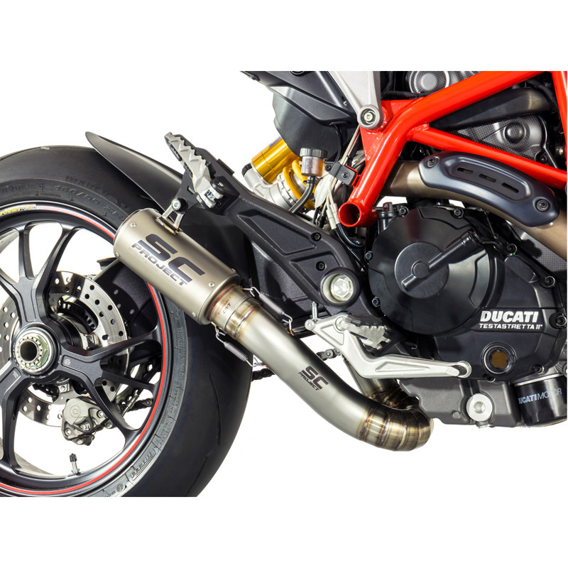 SCProject D10DL36T CRT Valve Delete Link Pipe Exhaust Hypermotard