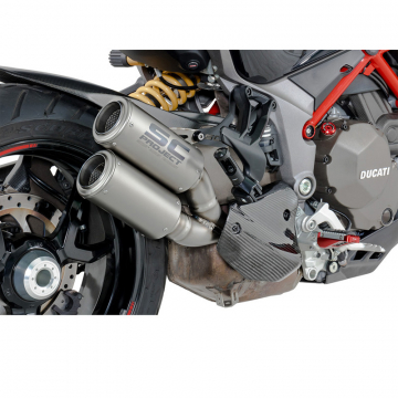 SC-Project D19-DT36T Dual CR-T Exhaust for Ducati Multistrada 1200 / S (2015-current)