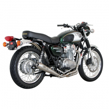 view SC-Project K20-C37A Conic 2-1 Full System Exhaust for Kawasaki W800 (2011-2015)