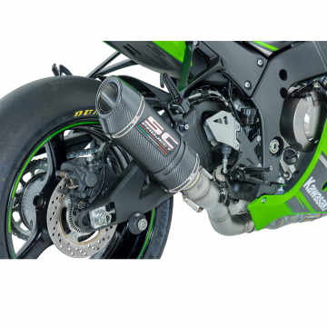 view SC-Project K22-40FTC Race Oval Slip-on Exhaust for Kawasaki Ninja ZX-10R/10RR '16-