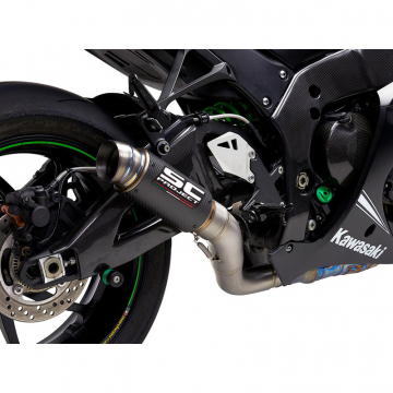 SC-Project K22-DET70 GP70-R Slip-on Exhaust for Kawasaki Ninja ZX-10R / RR (2017-)