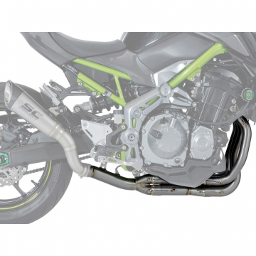 view SC-Project K25-SS-FS Racing Exhaust Headers, Stainless for Kawasaki Z900 '17-'19