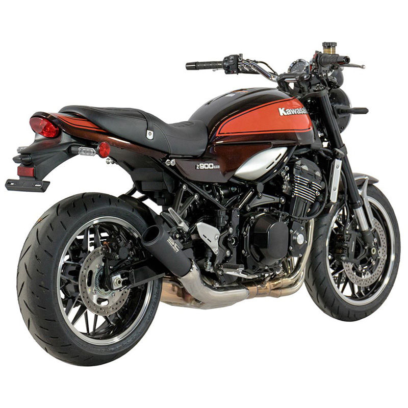 SCProject K2943MB S1GP Slipon Exhaust, Black for Kawasaki Z900RS