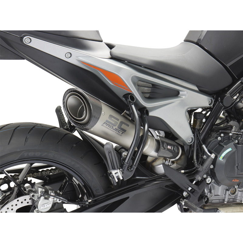 パーツ 790duke SC PROJECT S1-GP S1-GP Titanium Slip-On Exhaust - KTM 790/890 Duke