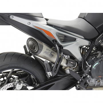 view SC-Project KTM12-41T S1 Slip-on Exhaust for KTM 790 Duke (2018-)