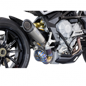 view SC-Project M02-LT41TR S1 Titanium Exhaust for MV Agusta Brutale 675 (2012-2015)