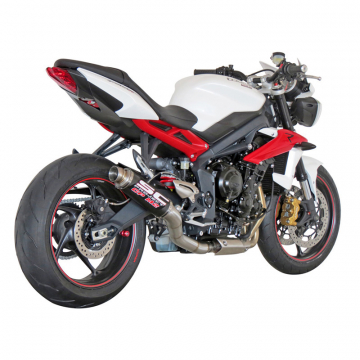 view SC-Project T13-18C GP M2 Exhaust for Triumph Street Triple / R / RX (2013-2016)