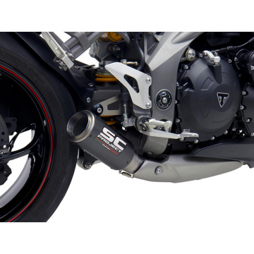 SC-Project T22-T38 CR-T Slip-on Exhaust for Triumph Speed Triple S/RS (2018-2020)