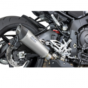 SC-Project Y20-KT34T Conic Slip-on Exhaust for Yamaha MT-10/ABS/FZ-10 (2016-)